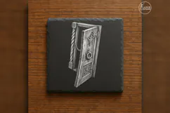 The Crooked Welcome Haunted House Laser Engraving PNG Product Image 6