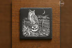 The Orchard Sentinel Vintage Halloween Laser Engraving PNG Product Image 6