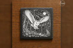 The Glasshouse Descent Gothic Animal Laser Engraving PNG Product Image 6
