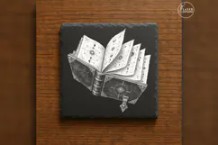 The Unwritten Grimoire Witchcraft Laser Engraving PNG Product Image 1