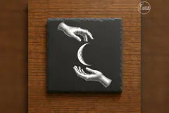 The Lunar Covenant Witchcraft Laser Engraving PNG Product Image 6