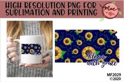 Kansas State Sunflower Sublimation Product Image 1
