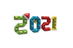 DIY 2021 wall art - 3d papercraft Product Image 2