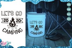 let&#039;s go camping! summer Svg Files for Crafters Product Image 1