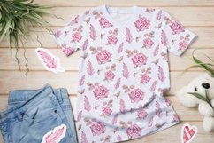 Watercolor Valentines Seamless Pattern Product Image 5