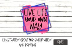 Sublimation Motivational PNG Design Product Image 1
