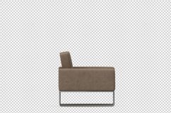 Isometric Arm Chair 3D isolated render Product Image 1