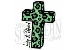 Blessed and Lucky PNG File - Sublimation Design Product Image 1