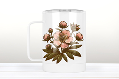 Primrose wildflower clipart png| Vintage flower graphics Product Image 3