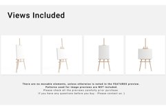 Easel Stand with Canvas Product Image 7