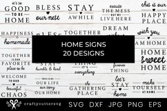 Farmhouse Sign Svg Bundle | Modern Decor Home Signs Clipart Product Image 2