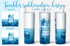 Tumbler Sublimation. 20 Oz Tapered straight Skinny Tumbler Product Image 1