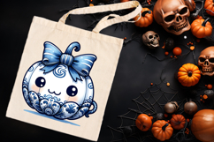 Cute Halloween pumpkin clipart |Coquette bows shirt designs Product Image 3