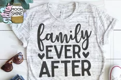 Family Ever After SVG DXF PNG EPS Cutting Files Product Image 2