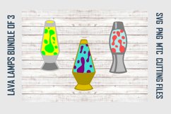 Lava Lamps 70's fun SVG Cut File Bundle Product Image 1