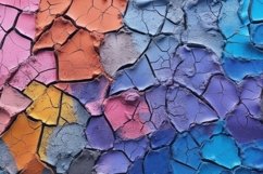Pattern of cracked paint Background Wallpaper Product Image 1