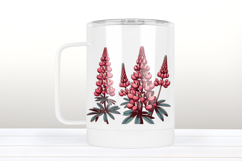 Lupine wildflower clipart png| Vintage flower graphics Product Image 3