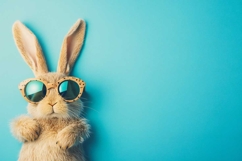 Cool bunny with glasses Product Image 1