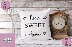 Home sweet home decal| Vinyl cutting | Home sweet home Product Image 1