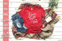 I Love Fall Most Of All - Hand Lettered SVG DXF PNG Digital Product Image 3