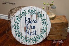 Bless Our Nest Wreath Design - 0612 Product Image 2