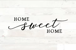 Home sweet home - Farmhouse Home sign svg Product Image 2