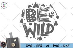 Camping -Be wild2 svg Product Image 2