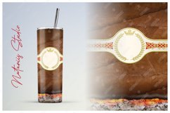 2 Monogram Cigars Patterns for 20oz SKINNY TUMBLER. Product Image 2