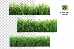 Grass border clipart sublimation PNG Product Image 1