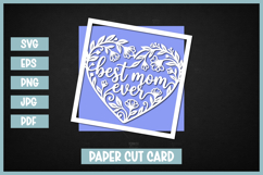 12 Best Mom Ever Layered SVG Bundle Product Image 13