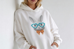 3D Knitted Easter Bunny with Glasses Product Image 6