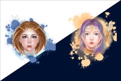 Cute Zodiac Signs Watercolor PNG Clipart Sublimation Design Product Image 6