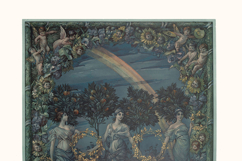 9 Stunning Decorative Art Nouveau Panels | Restored Images Product Image 4