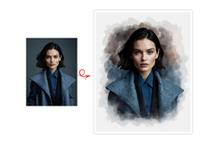 Canvas Custom Classic Portrait Art Product Image 2
