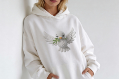 Knitted Dove of Peace 3D PNG Product Image 6