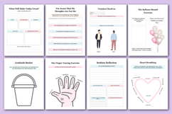 2026 CBT Anxiety Workbook &amp; Journal Product Image 6