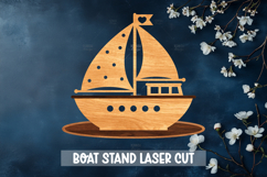 9 Boat Laser Cut Home Decor - Wooden Decor Laser Cut Product Image 7