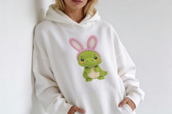 Easter Dino Crochet PNG Clipart Product Image 6