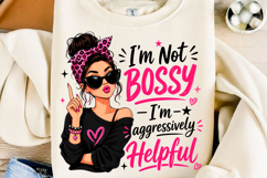 Sarcastic Humor Woman PNG Funny Sassy Product Image 1