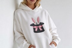 Bunny in Magic Hat Crochet PNG Product Image 6