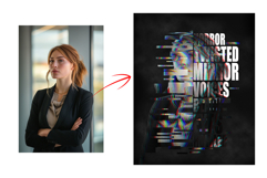 Typography Horror Text Photo Effect Product Image 3