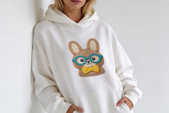 Nerdy Crochet Bunny PNG Clipart Product Image 6