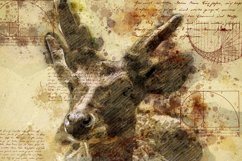 ANIMAL Printable Illustrations Pack # 18 graphics JPG Product Image 1