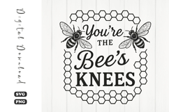 You’re The Bee’s Knees Sublimation PNG Product Image 1
