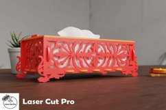 Glowforge napkin holder | personalized wedding napkins box Product Image 2