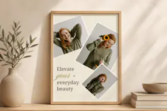 Tilted Polaroid Photo Collage Template | Editable Canva Product Image 6