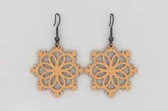 Wood Acrylic Earring SVG Cut Files / Laser Jewelry Templates Product Image 5