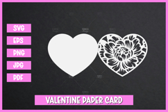 8 Valentine Cards SVGs, Happy Valentine's greeting card SVG Product Image 7