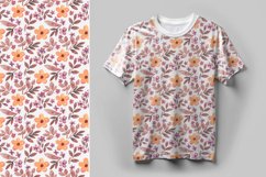 Watercolor Floral Pattern Set Product Image 6