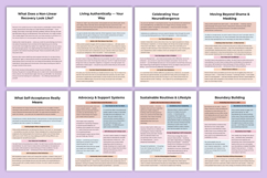 Autistic Burnout Recovery Workbook Product Image 6
